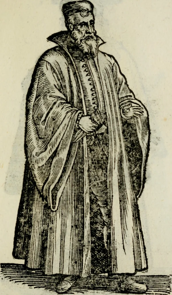 An illustration from Habiti antichi;, 1664, leaf 98