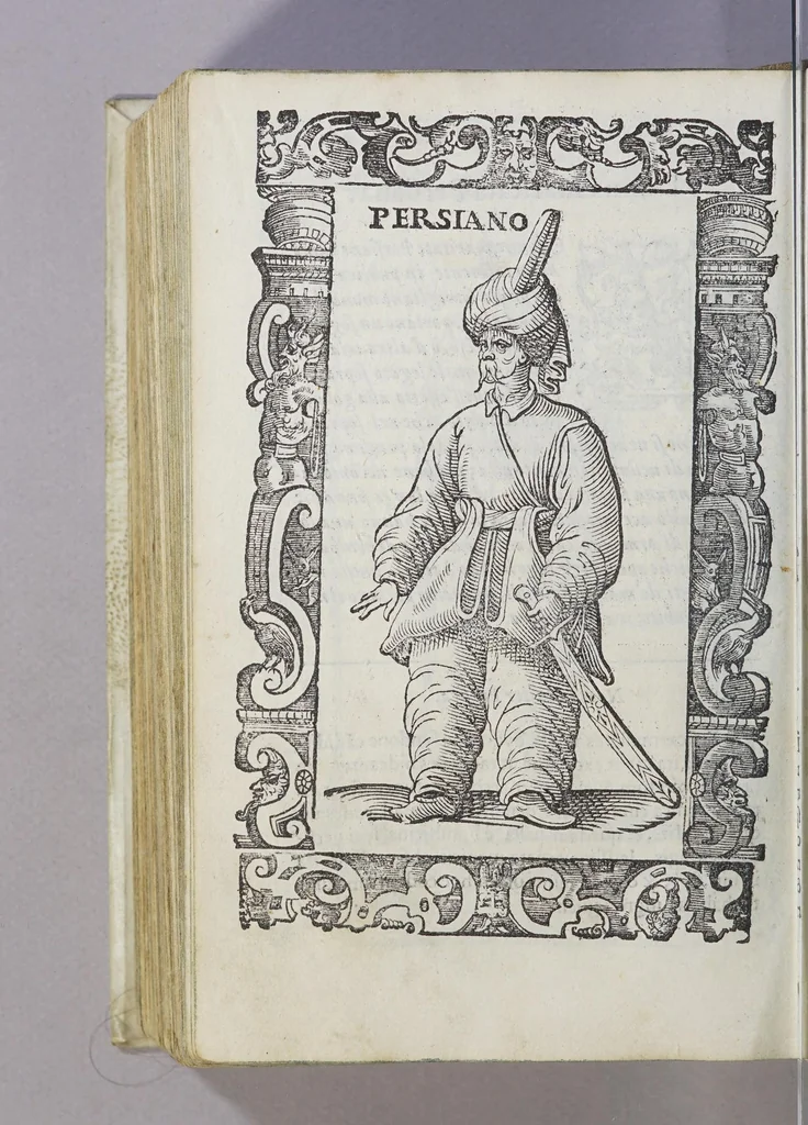 An illustration from Habiti antichi, et moderni di tutto il mondo., 1598, leaf 1038