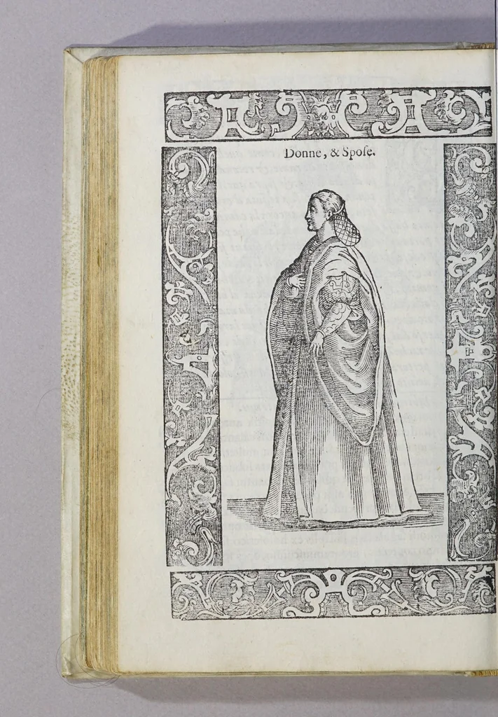 An illustration from Habiti antichi, et moderni di tutto il mondo., 1598, leaf 258