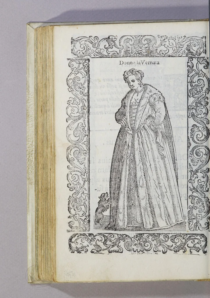 An illustration from Habiti antichi, et moderni di tutto il mondo., 1598, leaf 336