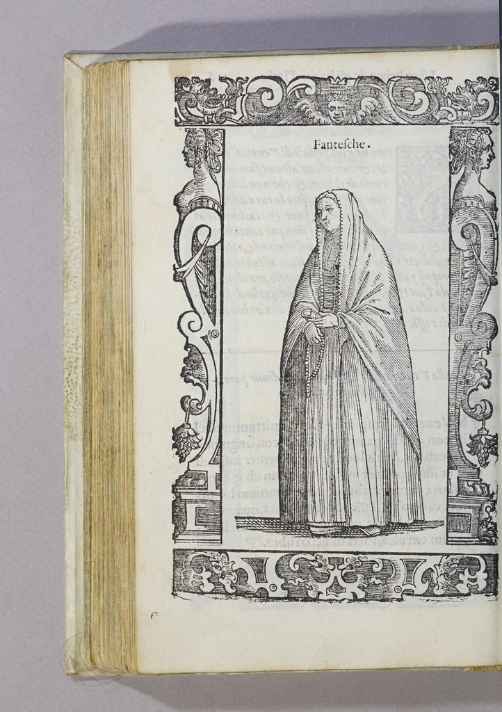 An illustration from Habiti antichi, et moderni di tutto il mondo., 1598, leaf 348