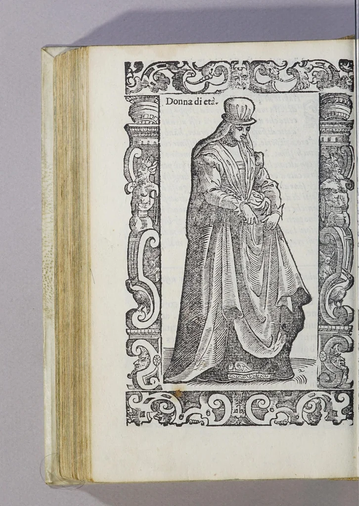 An illustration from Habiti antichi, et moderni di tutto il mondo., 1598, leaf 494