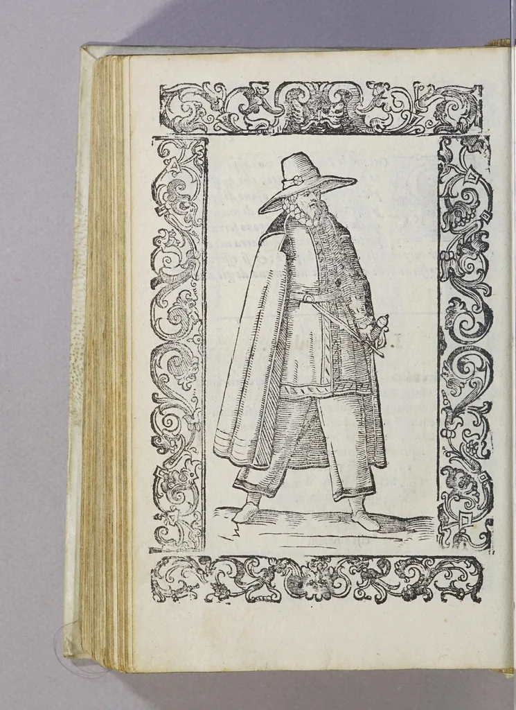 An illustration from Habiti antichi, et moderni di tutto il mondo., 1598, leaf 656
