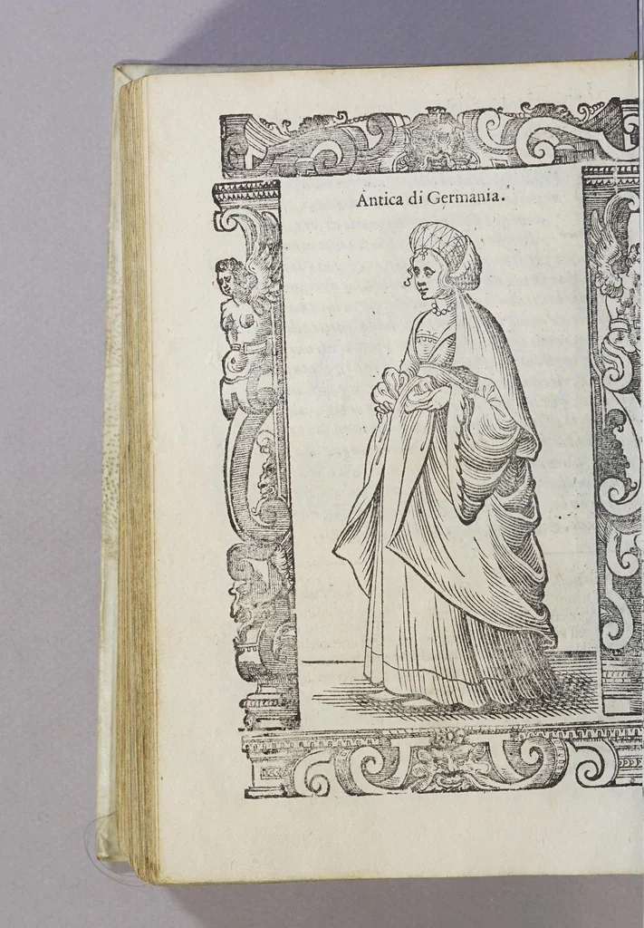 An illustration from Habiti antichi, et moderni di tutto il mondo., 1598, leaf 738