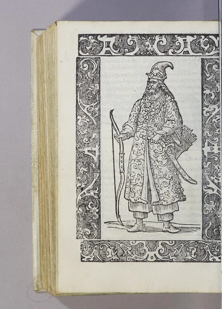 An illustration from Habiti antichi, et moderni di tutto il mondo., 1598, leaf 996
