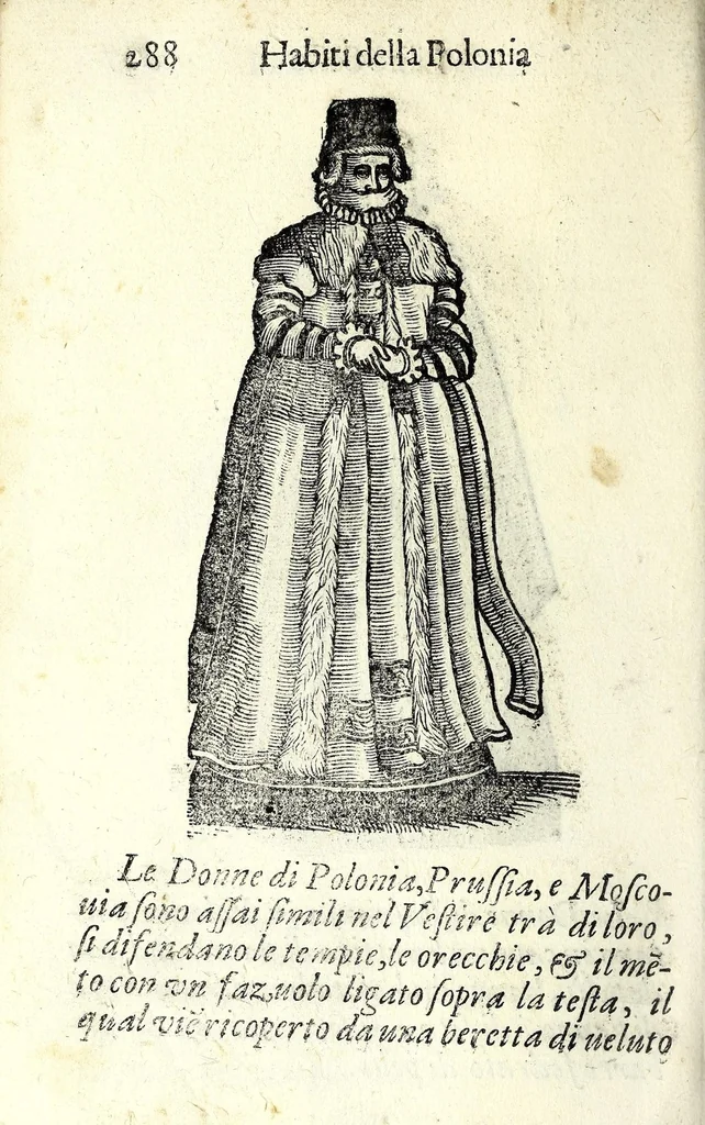 An illustration from Habiti antichi, ouero, Raccolta di figvre delineate dal gran Titiano, e da Cesare Vecellio suo fratello, diligentemente intagliate, conforme alle nationi del mondo : libro vtilissimo a pittori, dissegnatori, scultori, architetti & ad ogni curioso, e peregrino ingegno, 1664, leaf 308