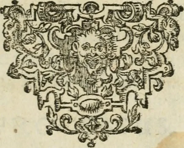 An illustration from Hadriani à Mynsicht aliàs Tribudenii ... Thesaurus et armamentarium medico-chymicum : hoc est, selectissimorum, contra quosvis morbos, pharmacorum conficiendorum secretissima ratio ... : cui in fine adjunctum est Testamentum Hadrianeum de aureo philosophorum lapide ..., 1638, leaf 46
