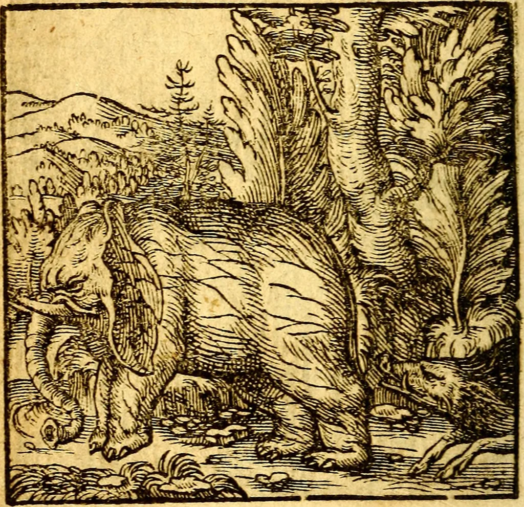 An illustration from Hadriani Iunii Emblemata : eiusdem Aenigmatum libellus, 1596, leaf 11