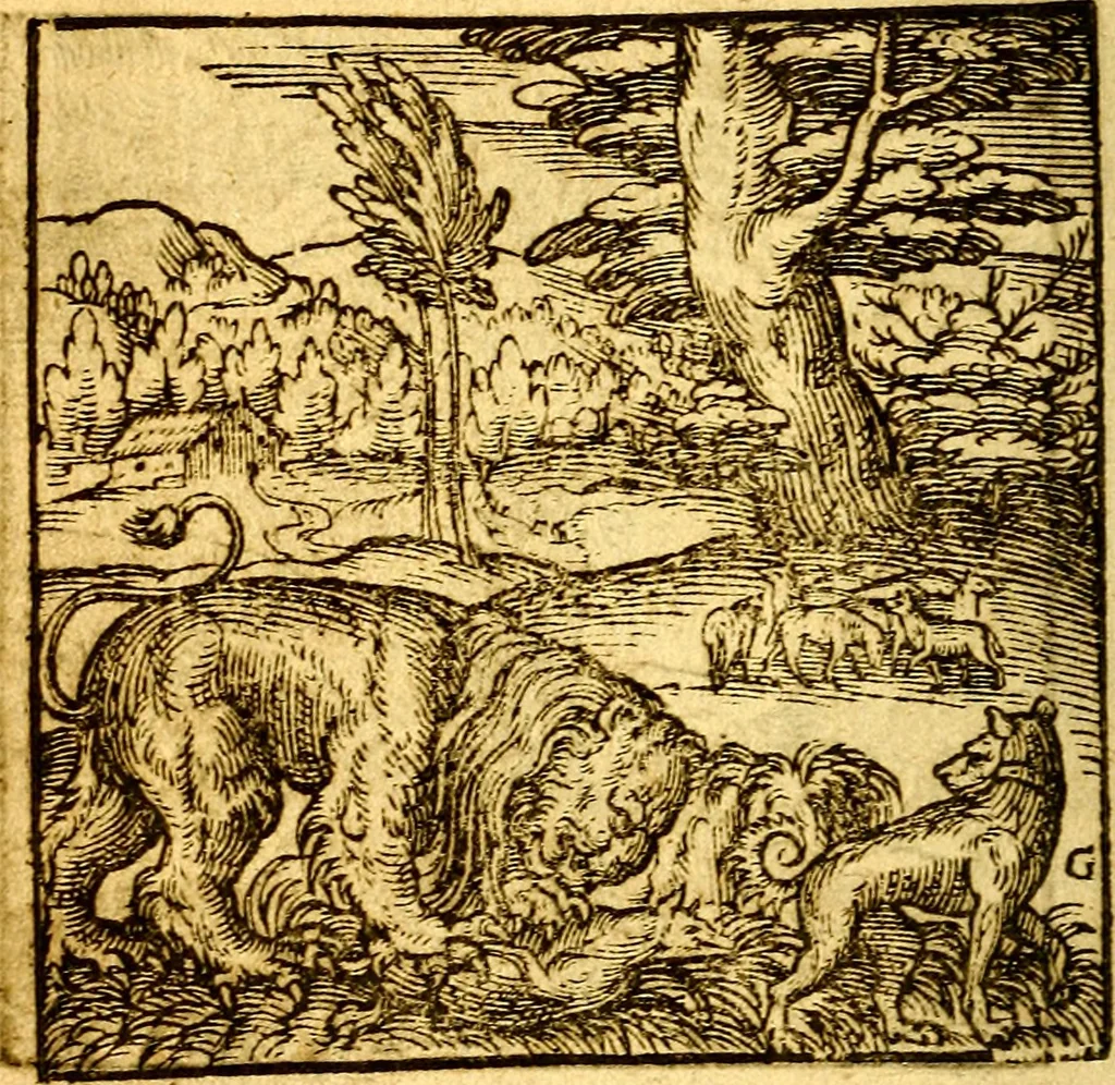 An illustration from Hadriani Iunii Emblemata : eiusdem Aenigmatum libellus, 1596, leaf 19