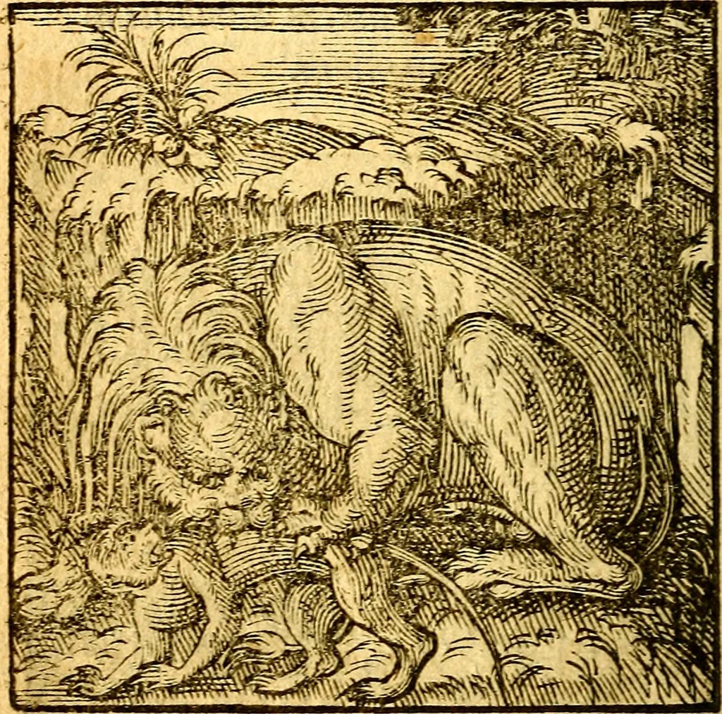 An illustration from Hadriani Iunii Emblemata : eiusdem Aenigmatum libellus, 1596, leaf 31