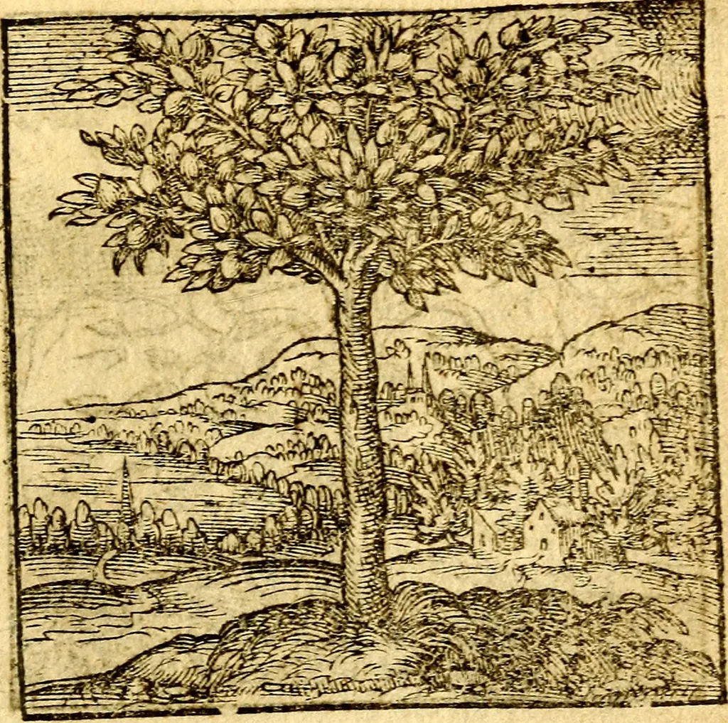 An illustration from Hadriani Iunii Emblemata : eiusdem Aenigmatum libellus, 1596, leaf 36