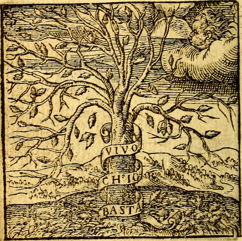 An illustration from Hadriani Iunii Emblemata : eiusdem Aenigmatum libellus, 1596, leaf 37