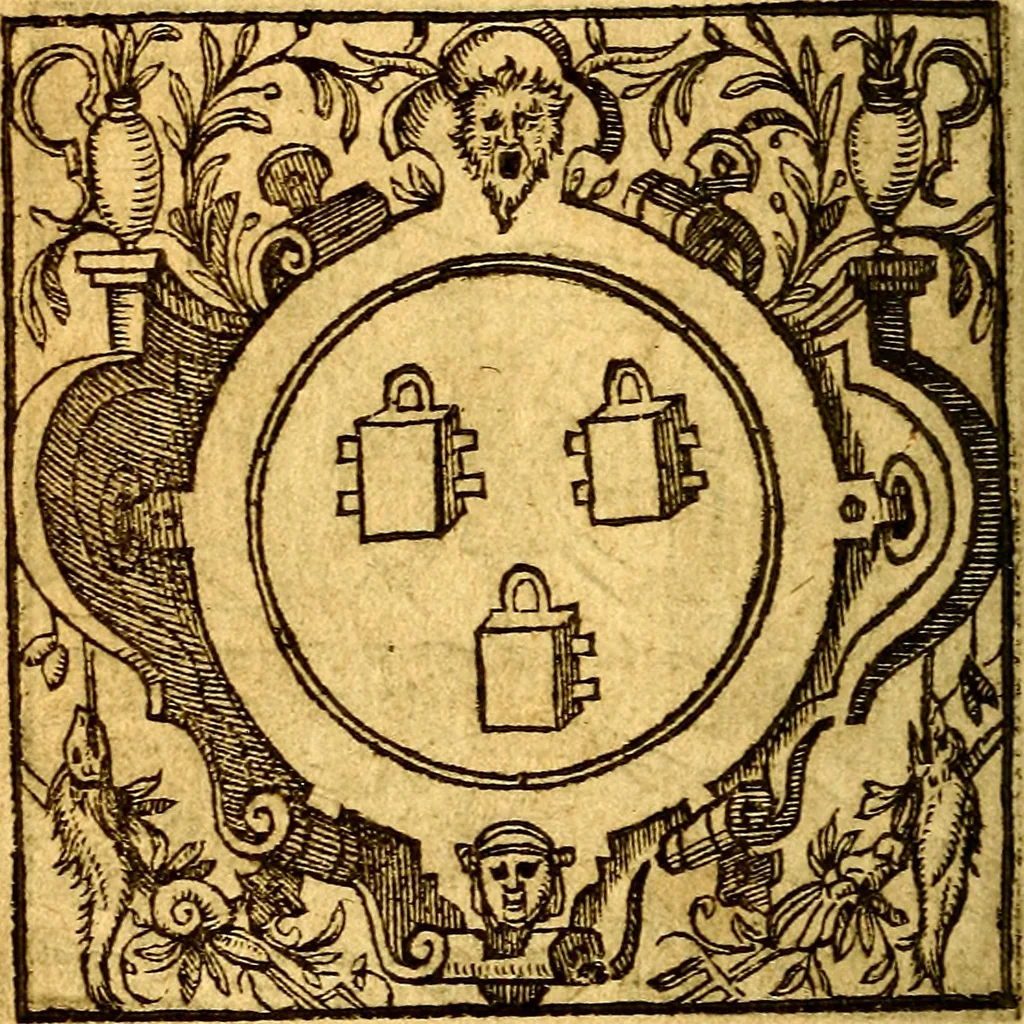 An illustration from Hadriani Iunii Emblemata : eiusdem Aenigmatum libellus, 1596, leaf 67