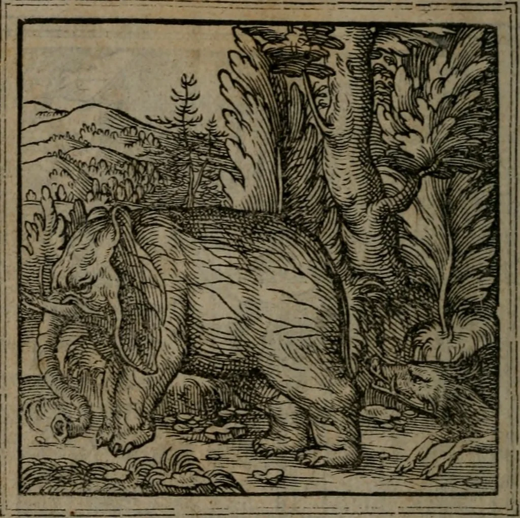 An illustration from Hadriani Iunii medici Emblemata, 1565, leaf 11