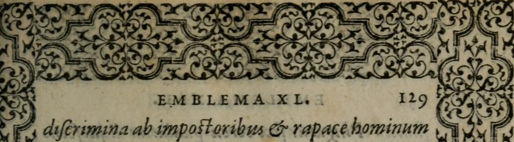 An illustration from Hadriani Iunii medici Emblemata, 1565, leaf 132
