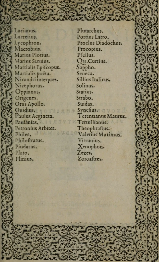 An illustration from Hadriani Iunii medici Emblemata, 1565, leaf 154