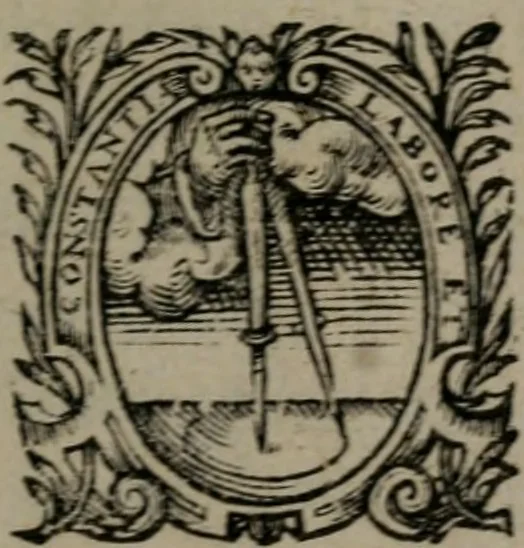 An illustration from Hadriani Iunii medici Emblemata, 1565, leaf 156