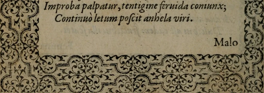 An illustration from Hadriani Iunii medici Emblemata, 1565, leaf 47