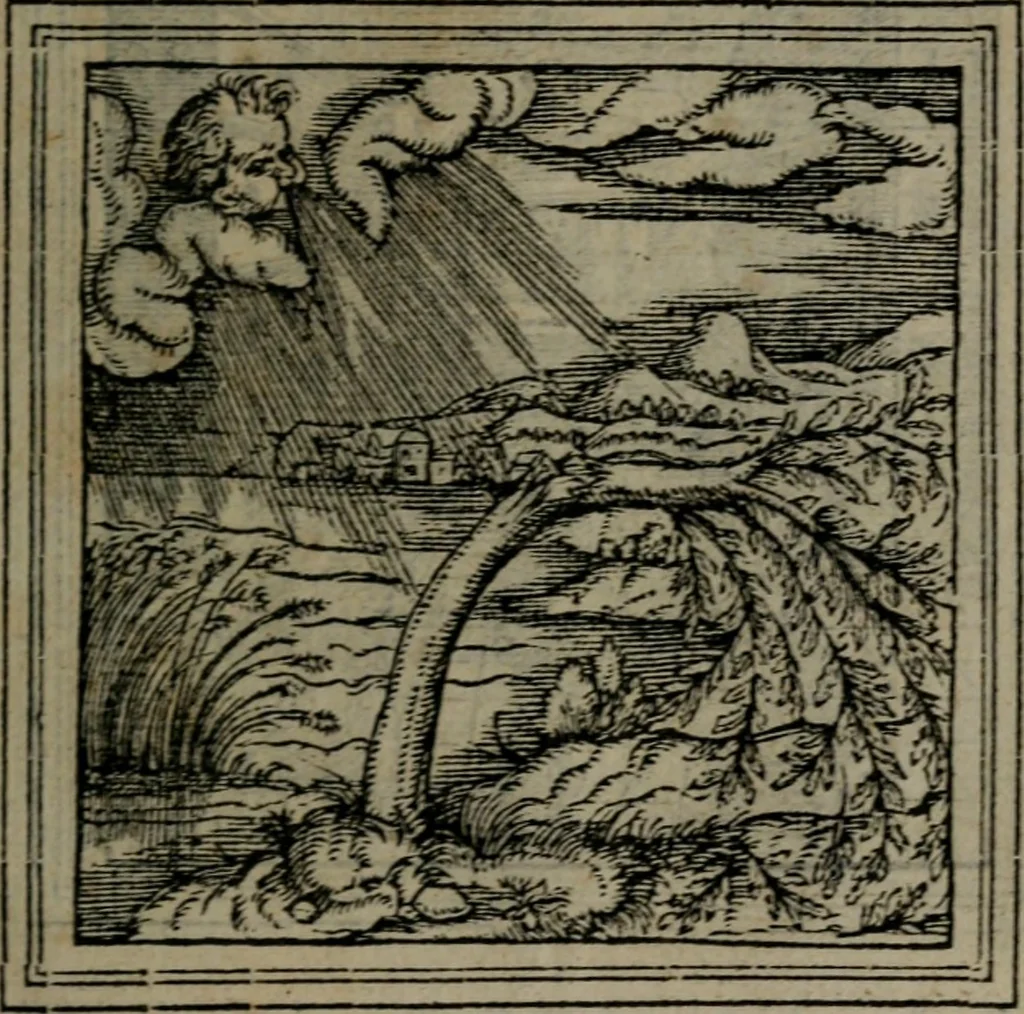 An illustration from Hadriani Iunii medici Emblemata, 1565, leaf 52