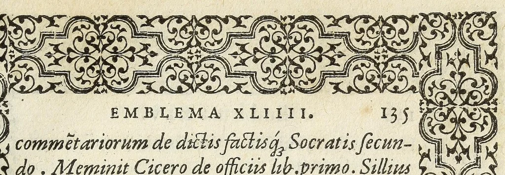 An illustration from Hadriani Ivnii medici Emblemata : eivsdem Aenigmatvm libellus, 1565, leaf 143
