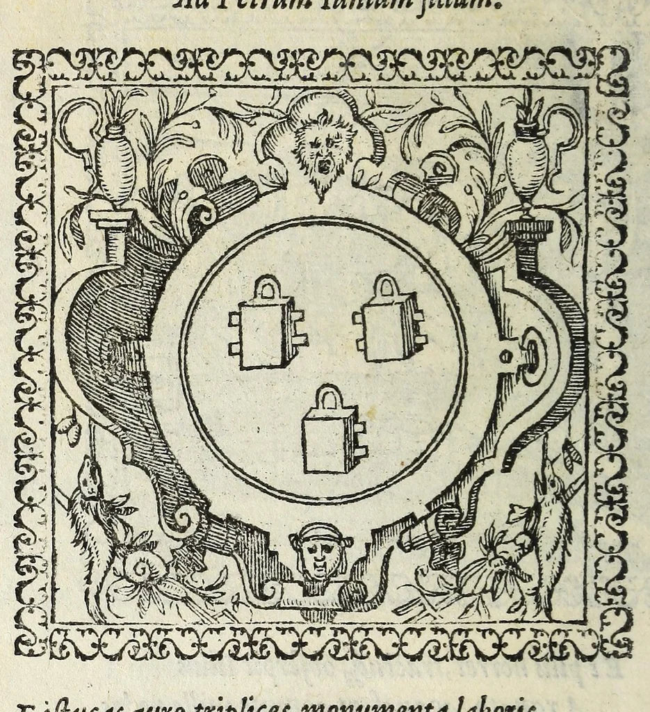 An illustration from Hadriani Ivnii medici Emblemata. Eivsdem Aenigmatvm libellvs, 1566, leaf 68