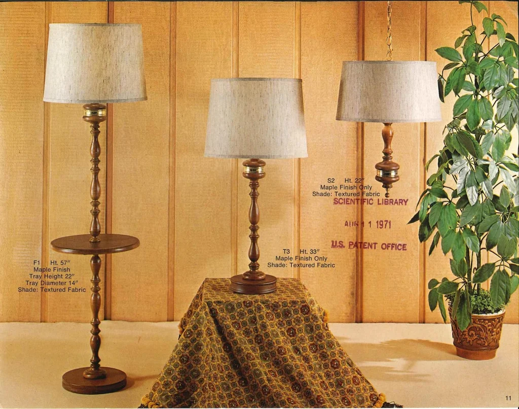 An illustration from Haeger Lamps 1971, 1971, leaf 10