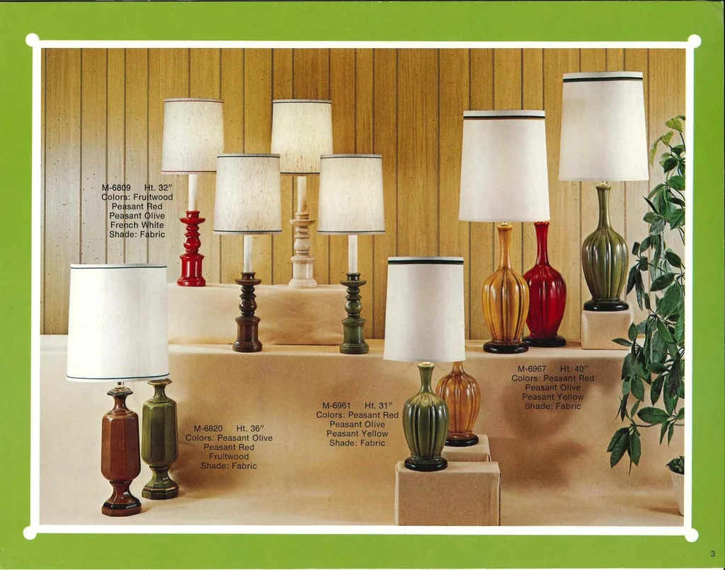 An illustration from Haeger Lamps 1971, 1971, leaf 2