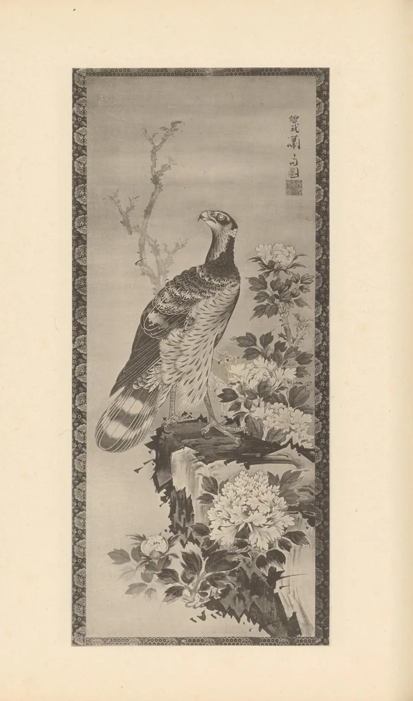 An illustration from Hakkakujō, 1907, leaf 117