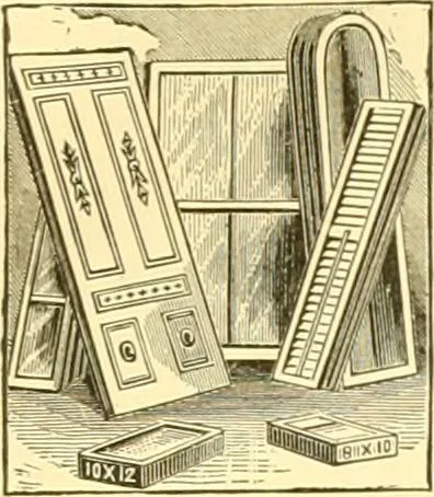 An illustration from A half century of Boston's building. The construction of buildings, the enactment of building laws and ordinances, sanitary laws, the ancient and modern building, building statistics, Boston's valuation, a chapter of Boston's big fire, fire losses, public lands account, prominent architects, contractors and builders, building materials and their source of supply inspection of buildings, the building and plumbing associations, 1895, leaf 242