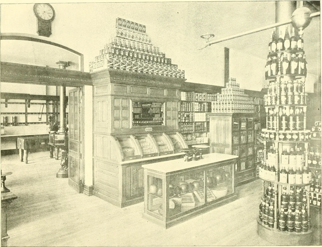 An illustration from A half century of Boston's building. The construction of buildings, the enactment of building laws and ordinances, sanitary laws, the ancient and modern building, building statistics, Boston's valuation, a chapter of Boston's big fire, fire losses, public lands account, prominent architects, contractors and builders, building materials and their source of supply inspection of buildings, the building and plumbing associations, 1895, leaf 572