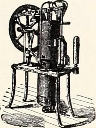 An illustration from A half century of Boston's building : the construction of buildings, the enactment of building laws and ordinances, sanitary laws, the ancient and modern building, building statistics, Boston's valuation, a chapter of Boston's big fire, fire losses, public lands account, prominent architects, contractors and builders, building materials and their source of supply, inspection of buildings, the building and plumbing associations, 1895, leaf 143