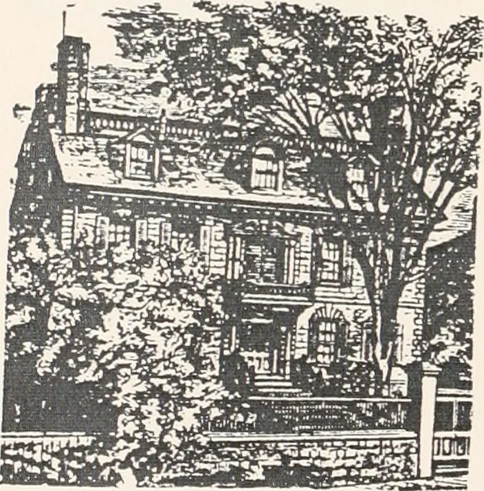 An illustration from A half century of Boston's building : the construction of buildings, the enactment of building laws and ordinances, sanitary laws, the ancient and modern building, building statistics, Boston's valuation, a chapter of Boston's big fire, fire losses, public lands account, prominent architects, contractors and builders, building materials and their source of supply, inspection of buildings, the building and plumbing associations, 1895, leaf 18