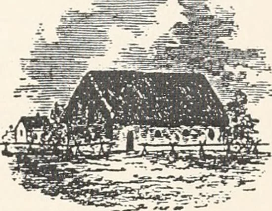 An illustration from A half century of Boston's building : the construction of buildings, the enactment of building laws and ordinances, sanitary laws, the ancient and modern building, building statistics, Boston's valuation, a chapter of Boston's big fire, fire losses, public lands account, prominent architects, contractors and builders, building materials and their source of supply, inspection of buildings, the building and plumbing associations, 1895, leaf 19