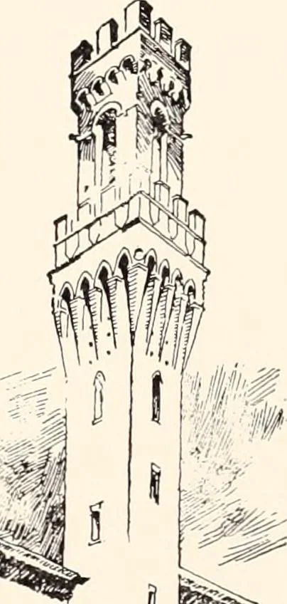 An illustration from A half century of Boston's building : the construction of buildings, the enactment of building laws and ordinances, sanitary laws, the ancient and modern building, building statistics, Boston's valuation, a chapter of Boston's big fire, fire losses, public lands account, prominent architects, contractors and builders, building materials and their source of supply, inspection of buildings, the building and plumbing associations, 1895, leaf 323