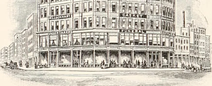 An illustration from A half century of Boston's building : the construction of buildings, the enactment of building laws and ordinances, sanitary laws, the ancient and modern building, building statistics, Boston's valuation, a chapter of Boston's big fire, fire losses, public lands account, prominent architects, contractors and builders, building materials and their source of supply, inspection of buildings, the building and plumbing associations, 1895, leaf 476