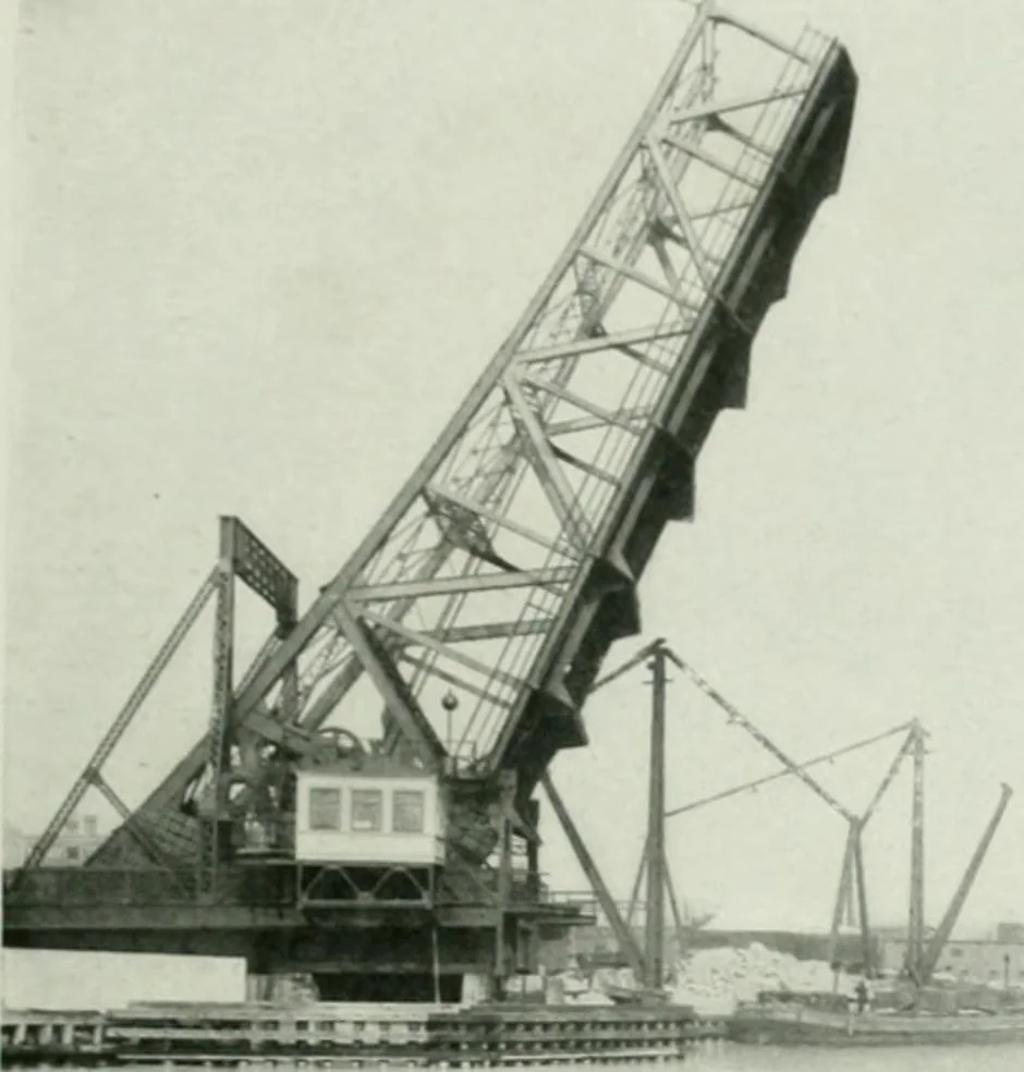 An illustration from A half century of Chicago building : a practical reference guide : all building laws and ordinances brought to date : historical, technical and statistical review of the construction and material development of America's inland metropolis, 1910, leaf 108