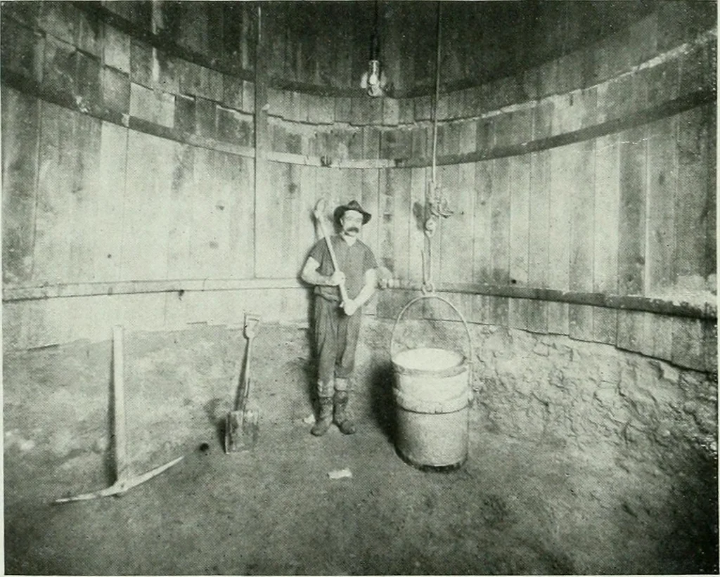 An illustration from A half century of Chicago building : a practical reference guide : all building laws and ordinances brought to date : historical, technical and statistical review of the construction and material development of America's inland metropolis, 1910, leaf 117
