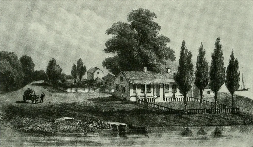 An illustration from A half century of Chicago building : a practical reference guide : all building laws and ordinances brought to date : historical, technical and statistical review of the construction and material development of America's inland metropolis, 1910, leaf 21