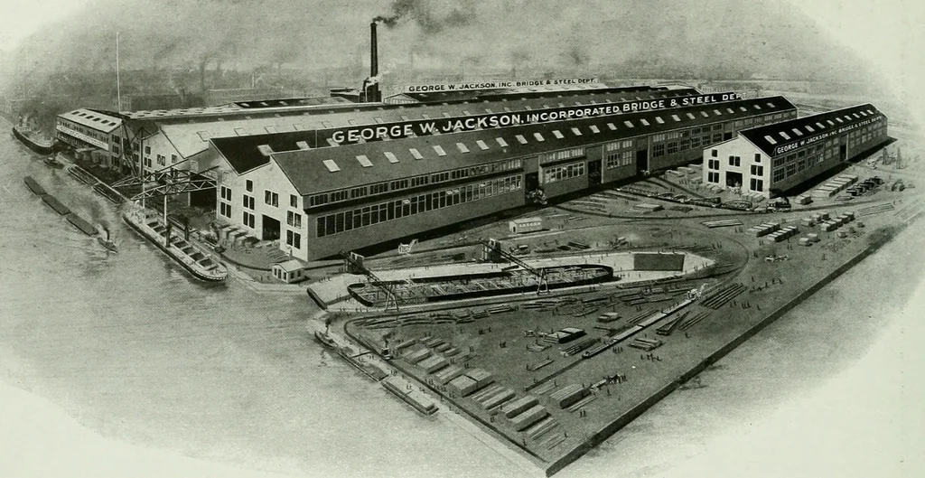 An illustration from A half century of Chicago building : a practical reference guide : all building laws and ordinances brought to date : historical, technical and statistical review of the construction and material development of America's inland metropolis, 1910, leaf 247