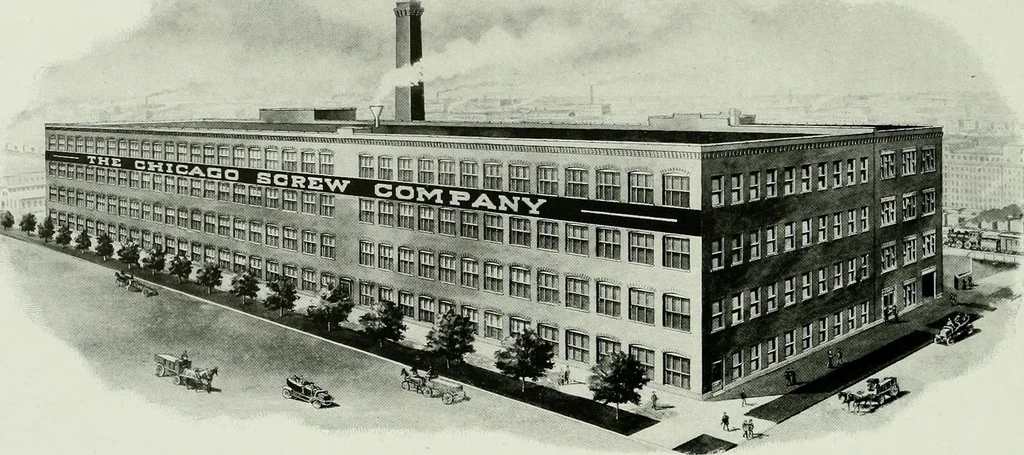 An illustration from A half century of Chicago building : a practical reference guide : all building laws and ordinances brought to date : historical, technical and statistical review of the construction and material development of America's inland metropolis, 1910, leaf 283