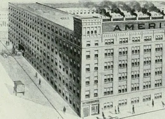 An illustration from A half century of Chicago building : a practical reference guide : all building laws and ordinances brought to date : historical, technical and statistical review of the construction and material development of America's inland metropolis, 1910, leaf 283