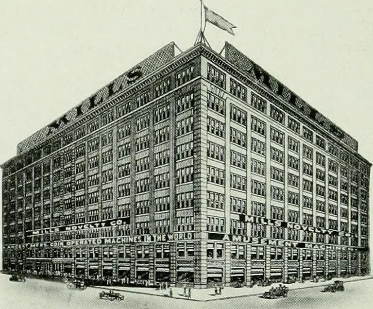 An illustration from A half century of Chicago building : a practical reference guide : all building laws and ordinances brought to date : historical, technical and statistical review of the construction and material development of America's inland metropolis, 1910, leaf 291