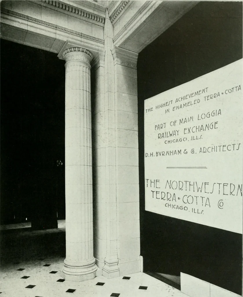 An illustration from A half century of Chicago building : a practical reference guide : all building laws and ordinances brought to date : historical, technical and statistical review of the construction and material development of America's inland metropolis, 1910, leaf 312