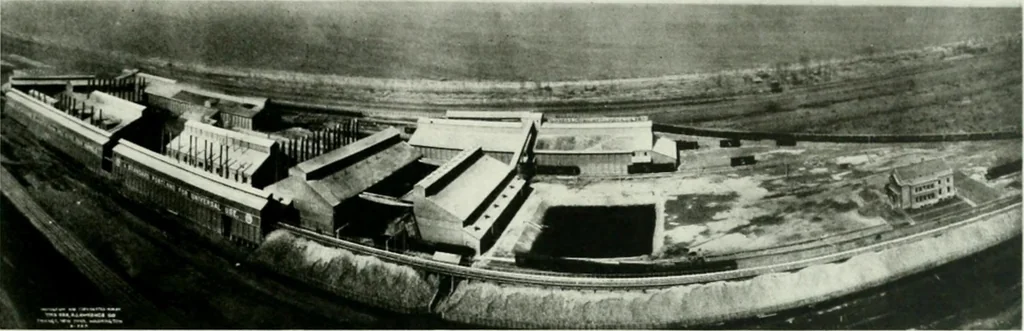An illustration from A half century of Chicago building : a practical reference guide : all building laws and ordinances brought to date : historical, technical and statistical review of the construction and material development of America's inland metropolis, 1910, leaf 316