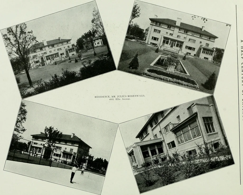 An illustration from A half century of Chicago building : a practical reference guide : all building laws and ordinances brought to date : historical, technical and statistical review of the construction and material development of America's inland metropolis, 1910, leaf 33