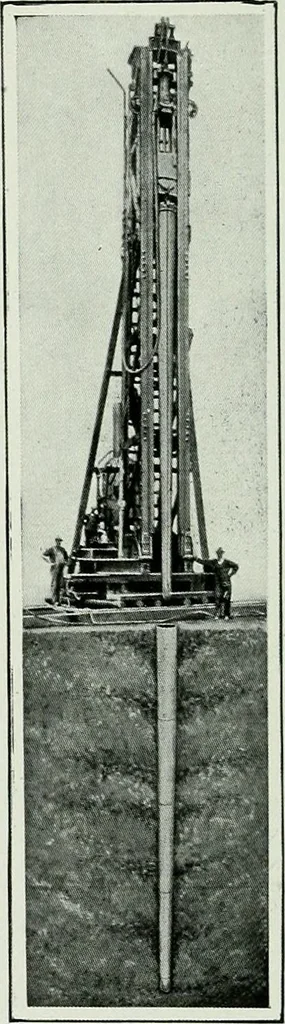 An illustration from A half century of Chicago building : a practical reference guide : all building laws and ordinances brought to date : historical, technical and statistical review of the construction and material development of America's inland metropolis, 1910, leaf 333