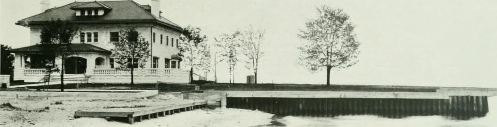 An illustration from A half century of Chicago building : a practical reference guide : all building laws and ordinances brought to date : historical, technical and statistical review of the construction and material development of America's inland metropolis, 1910, leaf 344