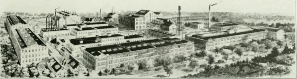 An illustration from A half century of Chicago building : a practical reference guide : all building laws and ordinances brought to date : historical, technical and statistical review of the construction and material development of America's inland metropolis, 1910, leaf 346