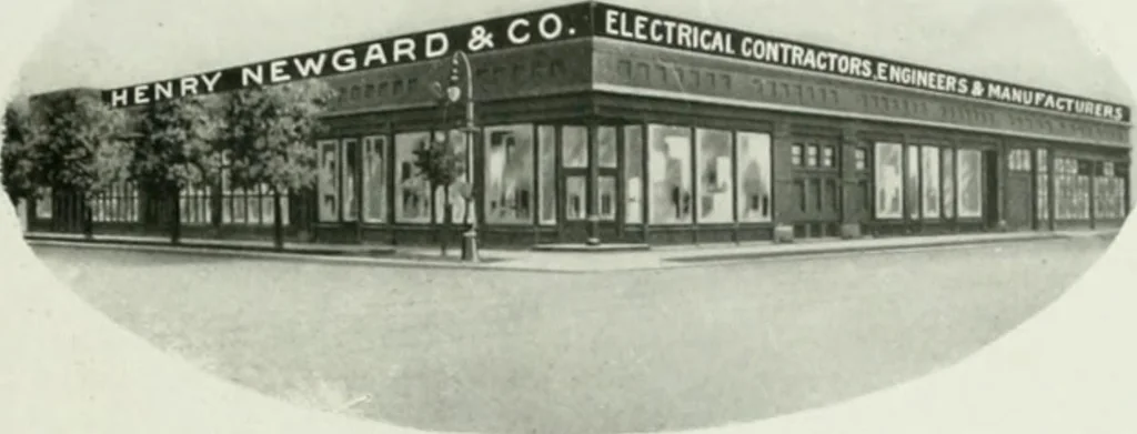 An illustration from A half century of Chicago building : a practical reference guide : all building laws and ordinances brought to date : historical, technical and statistical review of the construction and material development of America's inland metropolis, 1910, leaf 350
