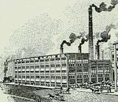 An illustration from A half century of Chicago building : a practical reference guide : all building laws and ordinances brought to date : historical, technical and statistical review of the construction and material development of America's inland metropolis, 1910, leaf 361